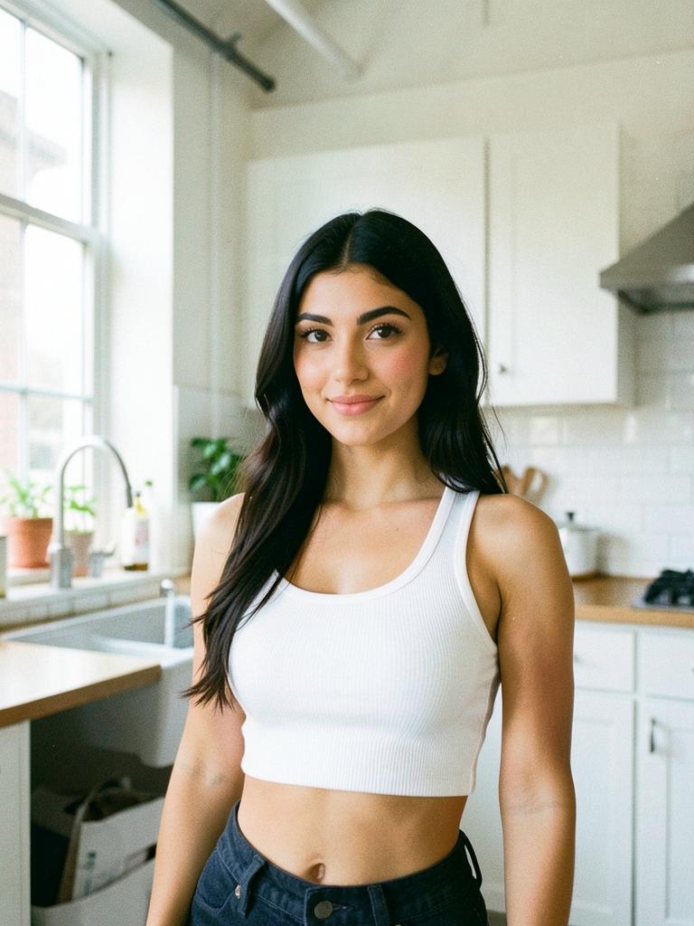 Portrait of Maya Reyes, a Glossy creator